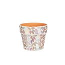 Mosaic Iridescent Coastal Cachepot, Nested Set of 2, Asst of 2