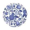 Blue Coastal Birdbath, Glass Coastal Citrus, 18"