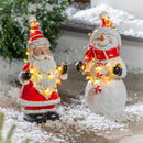 Snowman with LED String Lights,2la2362