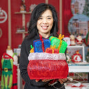 LED Bag Of Presents Garden Decor,2la2613