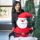 LED Collapsible Santa Garden Decor,2la2624