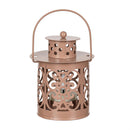 What She Shed Outdoor Lamp & Lighting, Floral Lantern with LED Candle, CDU