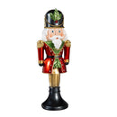 Twas the Night Garden Statue, LED Resin Statue, Nutcracker, 18"H, Asst of 2