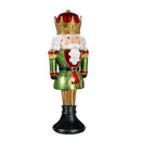 Twas the Night Garden Statue, LED Resin Statue, Nutcracker, 18"H, Asst of 2