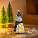 Dallas Cowboys Snowman LED Statuary, 8"