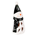 Las Vegas Raiders Snowman LED Statuary, 8"