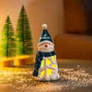 Philadelphia Eagles Snowman LED Statuary, 8"