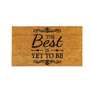 Scroll Coir Mat, 4 Asst