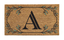 Monogram Coir Mat, Letter  "A"