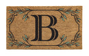 Monogram Coir Mat, Letter  "B"