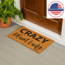 Crazy Plant Lady Coir Mat