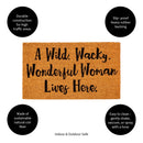 Wonderful Woman Coir Mat