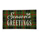 Holiday Salutation Coir Mat