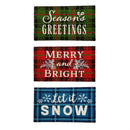 Holiday Salutation Coir Mat