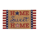 Patriotic Home Sweet Home Coir Mat