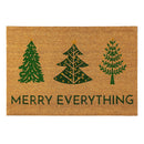 VivaStyle Coir Mat, 24"x36", Festive Foliage
