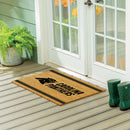Carolina Panthers Large One Color Coir Mat, 36"x24"