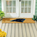 Carolina Panthers Extra Large Full Color Coir Mat, 60"x24"