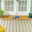 Detroit Lions Extra Large Full Color Coir Mat, 60"x24"