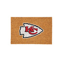 Kansas City Chiefs Large Full Color Coir Mat, 36"x24"