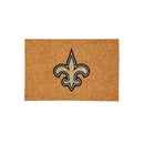New Orleans Saints Large Full Color Coir Mat, 36"x24"