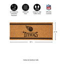 Tennessee Titans Extra Large One Color Coir Mat, 60"x24"