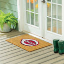 Cincinnati Reds Large Full Color Coir Mat, 36"x24"