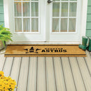 Houston Astros Extra Large One Color Coir Mat, 60"x24"