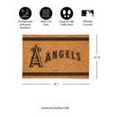Los Angeles Angels Large One Color Coir Mat, 36"x24"