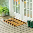 Miami Marlins Large One Color Coir Mat, 36"x24"