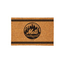 New York Mets Large One Color Coir Mat, 36"x24"