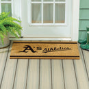 Athletics Large One Color Coir Mat, 36"x24"
