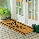 Athletics Extra Large One Color Coir Mat, 60"x24"