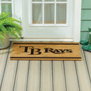 Tampa Bay Rays Large One Color Coir Mat, 36"x24"