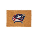 Columbus Blue Jackets Large Full Color Coir Mat, 36"x24"
