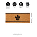 Toronto Maple Leafs Extra Large One Color Coir Mat, 60"x24"