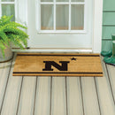 US Naval Academy Large One Color Coir Mat, 36"x24"