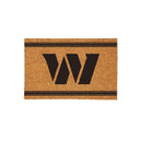 Washington Commanders Large One Color Coir Mat, 36"x24"