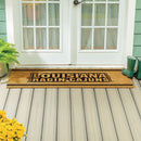University of Louisiana at Lafayette Extra Large One Color Coir Mat, 60"x24"