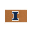 Coir Mat, 16"x28", University of Illinois