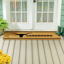 University of Texas Extra Large One Color Coir Mat, 60"x24"