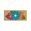 Giant Gerbera Flocked Sassafras Coir Switch Mat