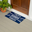 28" x 16" PVC Trapper Mat, Come Back with Tickets, Dallas Cowboys