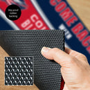 28" x 16" PVC Trapper Mat, Come Back with Tickets, Columbus Blue Jackets