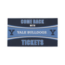 28" x 16" PVC Trapper Mat, Come Back with Tickets, Yale University