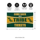 28" x 16" PVC Trapper Mat, Come Back with Tickets, William & Mary