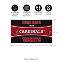 28" x 16" PVC Trapper Mat, Come Back with Tickets, University of Louisville