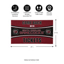 28" x 16" PVC Trapper Mat, Come Back with Tickets, University of South Carolina