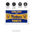 28" x 16" PVC Trapper Mat, Come Back with Tickets, University of Pittsburgh