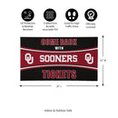 28" x 16" PVC Trapper Mat, Come Back with Tickets, University of Oklahoma